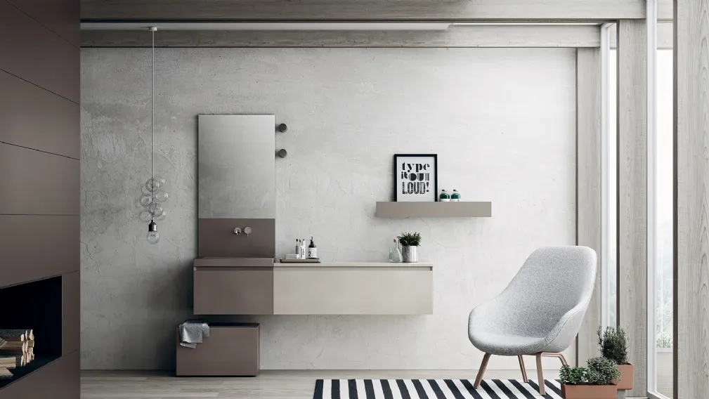 Mobile da Bagno sospeso in gres laminato Kerlite 360Gradi 01 di Altamarea