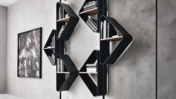 Libreria a muro di design Spinnaker di Cattelan Italia